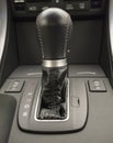 Black automatic car transmission