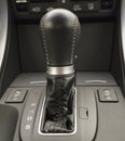 Black automatic car transmission Royalty Free Stock Photo