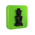 Black Award cup icon isolated on transparent background. Winner trophy symbol. Championship or competition trophy