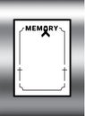 Black awareness ribbon on white background. Mourning symbol. RIP Funeral card Black Ribbon on Metallic Background
