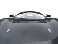 Black awesome sportscar - extreme closeup shot