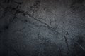 Black background, dark grunge abstract, wall, Cement black background texture, Black cracked texture used design for background Royalty Free Stock Photo