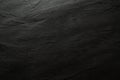 black background. Dark wallpaper blackboard. Flat lay top view copy space Grunge texture Royalty Free Stock Photo