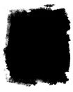 Black Background Painted with dark Colors, structure of brush strokes