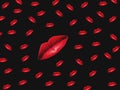 Smothered in Kisses Wallpaper