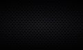 Black background. Dark carbon fiber texture. Royalty Free Stock Photo