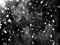 Black background wallpaper with sparkling glitter smoke effects for window Android new design for