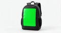 Black Backpack Mockup Royalty Free Stock Photo