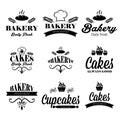 black bakery logos