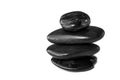 Black balance stones Royalty Free Stock Photo
