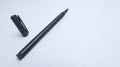 black ballpoint pen for handwriting Royalty Free Stock Photo