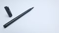 black ballpoint pen for handwriting Royalty Free Stock Photo