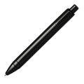 Black Ballpoint Pen. Sleek Design For Writing And Office Use Isolated On Transparent Background Royalty Free Stock Photo