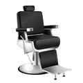 Black Barber Chair Royalty Free Stock Photo