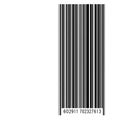 Black barcode with varying widths of parallel lines on a white background. Numeric Royalty Free Stock Photo