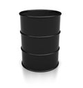 Black barrel Royalty Free Stock Photo