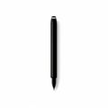 Minimalistic Black Ballpoint Pen On White Background
