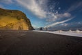 Black beach, Iceland, Vik, coast