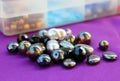 Black Beads Royalty Free Stock Photo