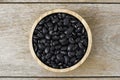 black beans  Urad dal, black gram, vigna mungo Royalty Free Stock Photo