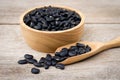 Black soy bean Royalty Free Stock Photo