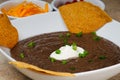 Black Bean Soup Royalty Free Stock Photo