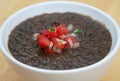Black Bean Soup Royalty Free Stock Photo