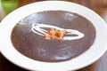 Black Bean Soup Royalty Free Stock Photo