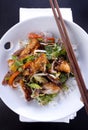 Delicious Asian chicken dish Royalty Free Stock Photo