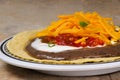 Black Bean Tostada