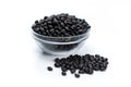 Black beans grain Royalty Free Stock Photo