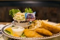 Black Bear Diner restaurant fish and chips