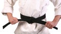 Black Belt Royalty Free Stock Photo