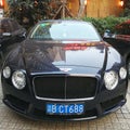 Black Bentley Luxury Car