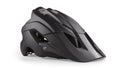 Black bicycle helmet isolated with clipping path Royalty Free Stock Photo