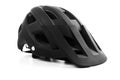 Black Bicycle helmet on white background Royalty Free Stock Photo