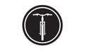 Black bicycle icon