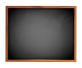 Black billboard object - vector