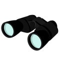 Black binocular Royalty Free Stock Photo