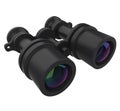 Black Binoculars Isolated Royalty Free Stock Photo
