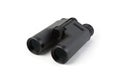 Black binoculars isolated on white background. Focus stacking. Extreme depth of field. Royalty Free Stock Photo