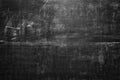 Black blank chalkboard for background Royalty Free Stock Photo