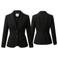 Black blazer isolated on white background Royalty Free Stock Photo