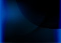 Black and Blue Abstract Blurred Gradient Background Royalty Free Stock Photo