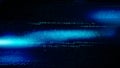 Black and Blue Binary Code Background Vector Art Royalty Free Stock Photo