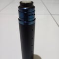 Black and blue mechanical mod device vaporizer