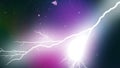 Black Blue and Purple Lightning Background Royalty Free Stock Photo