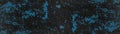 Black blue rustic grunge abstract exfoliated painted spotted texture background banner panorama pattern