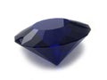 Black or Blue sapphire gemstone Royalty Free Stock Photo