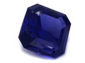 Black or Blue sapphire gemstone Royalty Free Stock Photo